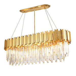 Modern European Vintage Luxury <b>Crystal</b> <b>Chandelier</b> Golden Decorative Hanging <b>Light</b> for Hotel Big Pendant <b>Lights</b> HM-C-8528 Decorat - Product Image 3