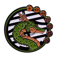 34 Broches et épingles en alliage de haute qualité, motif Anime DBZ, peintes au cloisonné, artisanat métallique pour la décoration de sacs à dos