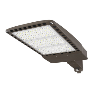 ไฟถนน LED สำหรับภายนอกอาคาร 300W IP65 กันน้ำ โครงอะลูมิเนียม Ra80 CRI 3000-6500K ปรับอุณหภูมิสีได้ สำหรับถนน ลานจอดรถ รับประกัน 5 ปี รุ่น FL-LD-XH2 H - Product Image 3