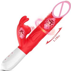3 in 1 pengisian penuh magnetik multifungsi G Spot Stimulator untuk mainan seks wanita kepadatan ganda silikon berbelit Vibrator - Product Image 1