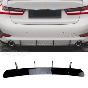 Pour BMW Série 3 G20 320i 325i 330i 2019+ Kit Carrosserie Diffuseur de Pare-chocs Arrière Lame de Diffusion Aileron Arrière Séparateurs Accessoires Auto - Product Image 1