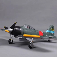 Avion RC Zero 800MM A6M3 Modèle de Chasseur V2 PNP Mini Warbird en Mousse EPO Durable, Cadeaux d'Avionique Aéronautique