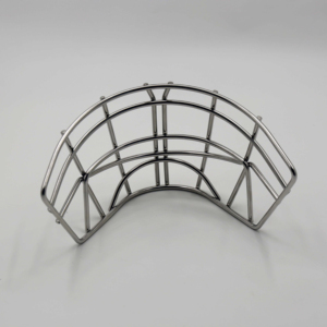 YOUNGSON Cage de casque de gardien de but de hockey sur glace en acier inoxydable vertical, finement traitée, avec fil de 4,8 mm de diamètre, accessoires de hockey pour - Product Image 4
