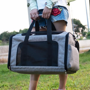 Pembawa kucing ekstra besar, pembawa hewan peliharaan anjing kecil sedang lipat sisi lembut - Product Image 6