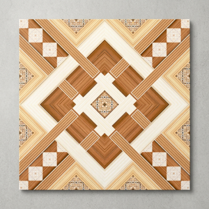 Carreaux de sol en céramique numérique 400x400mm, aspect bois, aspect marbre glacé, design tapis, pour hall, cuisine, salle de bain, carrelage sensoriel. - Product Image 4