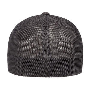 الجملة مخصصة المجهزة القطن مرة أخرى مغلقة قبعة أبي رمادي ، رمادي البيسبول كاب رياضي شبكة ، المجهزة رمادي البيسبول كاب رياضي شبكة s - Product Image 4