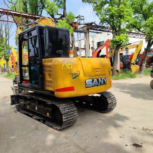 SANY SY75C Mini 7 tonnes Usine d'origine de haute qualité à faible utilisation SANY 75C en vente Excavatrice SANY 75C d'occasion - Product Image 4