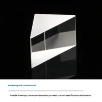 High Reflectivity 90 Degree Right Angle Prism AR/AL Coated K9 BK7 Optical Prism Optics Telescopes Medical Devices 2D Inspection