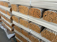 Vente en gros de tiges en bois, longueur 1219,2 mm, diamètres de 3,2 mm à 22,2 mm, directement de l'usine, idéales pour la fabrication de meubles, le bricolage et le jardinage