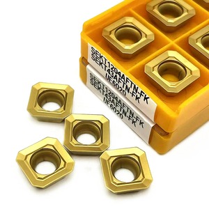 Carbide chèn sekt1204 aftn FK phay chèn chuyển công cụ sekt 1204 CNC Lathe Công cụ Cắt Kim Loại Lưỡi - Product Image 3