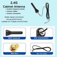 Antenne de cabinet multi-bandes 4G LTE WiFi LoRa 700-2700MHz 868/915MHz omnidirectionnelle verticale pour montage mural extérieur