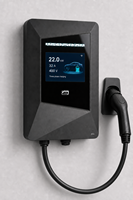 Station de recharge intelligente pour véhicules électriques Humid-Pro 7kW 11kW Type 2 Wallbox avec protection contre les surtensions pour les hubs de livraison de Jakarta Grab Gojek