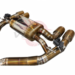 Système d'échappement Vortex Racing à longueur égale compatible avec F80 M3 F82 M4 S55 3.0T Performance Valvetronic Catback, amélioration du son du silencieux. - Product Image 6