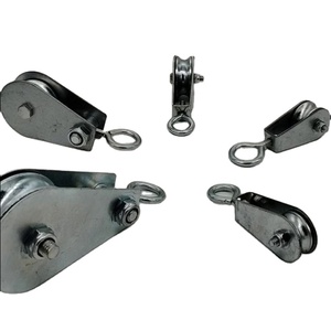 Chất lượng cao 2-5 inch mạ kẽm mang thu nhỏ ròng rọc, nâng ròng rọc trọng lượng 50kg/150kg - Product Image 1