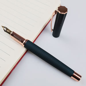 GemFully Agenda 2026 Español Nuevos productos tecnológicos Smart Pen Pluma estilográfica verde oscuro y dorada - Product Image 3