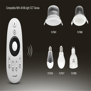 ¡De alta calidad de Mi! Luz 2,4G <span class=keywords><strong>4</strong></span> zona <span class=keywords><strong>LED</strong></span> blanco con Control remoto con rueda giratoria RF inalámbrico 2,4G control de distancia de 30 metros. - Product Image 5