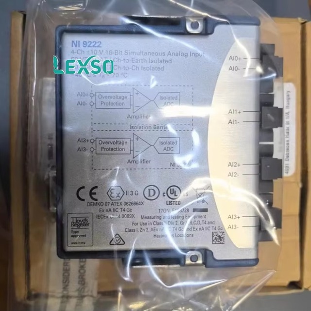 NEW National Instruments NI-9222 Analog Input Module 781397-01 new in box xgeqpt
