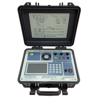 LANGXIN LCT-CT806A Instrumen Identifikasi Area Frekuensi Rendah 6s Akurasi 1% IP55 Gardu Induk Transformator (Sirkuit 1 Tahun)