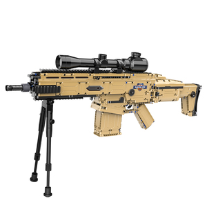 Cada C81021 Giocattolo Militare a Forma di Fucile 2021, Set di Costruzioni Compatibile <span class=keywords><strong>Lepini</strong></span> per Bambini, Regalo Educativo - Product Image 5