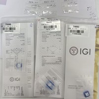 Diamante Suelto de Laboratorio con Certificado IGI, 8.78CT, E VVS2, ID EX EX, Corte Redondo Excelente, Perforado con Láser, CN HEN, para Joyería