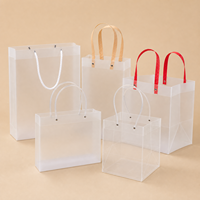 Boîte à gâteau transparente avec poignée, sac cadeau en plastique transparent pour tiramisu, mariage, anniversaire, événement, emballage de dessert réutilisable, logo personnalisé
