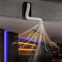Diffuseur d'arômes intelligent en métal grande capacité pour hôtel, 7000-9000m³, contrôle par application, diffuseur automatique d'huiles essentielles pour bureau
