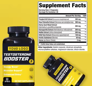 Cápsulas de Refuerzo de Andrógenos OEM, Suplemento Antioxidante Potente para Hombres, No para Niños, Productos de Belleza, Fábrica con Certificación GMP - Product Image 2