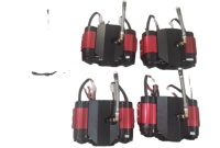 Compresseur de camion-citerne multifonction 12V 4x4 noir à double cylindre, pompe à air pour pneus de voiture tout-terrain 150psi