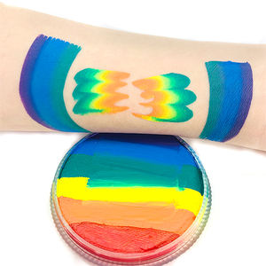 Delineador de ojos duochrome, pintura profesional activada por agua, pastel dividido de arcoíris, pintura para cara y cuerpo, delineador de ojos gráfico, envío rápido - Product Image 2