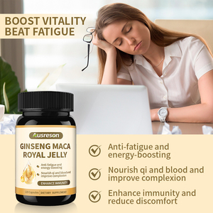 Cápsulas de Ginseng, Maca y Jalea Real Ausreson OEM, Mejoran la Complexión, Aumentan la Inmunidad - Product Image 2