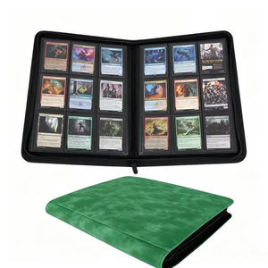 Classeur à cartes personnalisé de qualité supérieure avec fermeture éclair, classeur à 9 ou 12 pochettes, classeur Yugioh, classeur à anneaux pour cartes à collectionner - Product Image 1