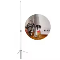 Antenne F22 F23 F23H 144-174MHz VHF, antenne omnidirectionnelle en fibre de verre 3,2m 4,5m 5,2m Antenne de station de base