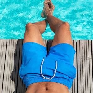 En gros Maillots de bain pour hommes de marque, à rayures, sexy, en nylon respirant, avec poche de maintien, slips de bain et shorts de bain - Product Image 4