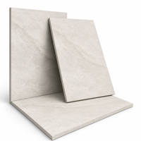 Carrelage en porcelaine mat effet marbre beige crème 400x800mm, antidérapant, facile à nettoyer, imperméable pour sol, mur, salle de bain, salon, hôtel