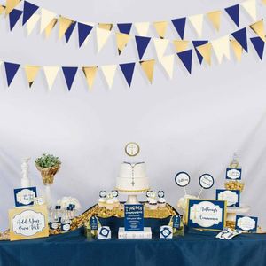 ธงสามเหลี่ยมแบบกำหนดเองขายส่งจากโรงงาน ผลิตจากผ้าสักหลาด ตัดด้วยความร้อน สำหรับสโมสรฟุตบอล ป้ายแขวน - Product Image 2