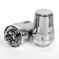 Tête de radiateur thermostatique OEM ODM réglable TRV pour le contrôle de la température des radiateurs de chauffage