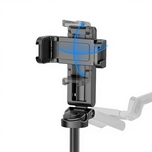 JJ 02 téléphone trépied support Selfie Booster poignée poignée pour <span class=keywords><strong>Tiktok</strong></span> YouTube prise de vue bureau Portable support affichage selfie bâton - Product Image 5