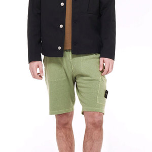 กางเกงขาสั้นลำลองผ้าฟลีซผู้ชายแบบสั่งทำพิเศษ 100% ผ้าฝ้าย ระบายอากาศ แห้งเร็ว เป็นมิตรกับสิ่งแวดล้อม เหมาะสำหรับออกกำลังกาย พร้อมโลโก้สั่งทำ - Product Image 4