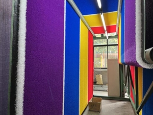 Césped <span class=keywords><strong>artificial</strong></span> coloreado Alfombra de césped sintético Césped <span class=keywords><strong>artificial</strong></span> de arco iris - Product Image 6