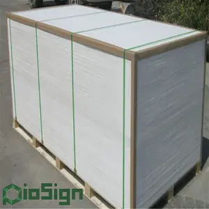 Pinsheng Tamanho personalizado 2440*1220mm Eco-Amigável à prova d'água 3 5 8 10mm Placa de Espuma de PVC Folhas Placa de Publicidade