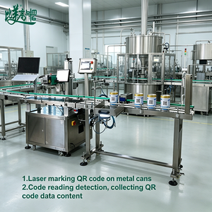 Machine de marquage laser volante automatique avec EZCAD et vision IA |   Codeur DataMatrix/QR GS1 pour les lignes d'emballage de boîtes de lait à grande vitesse - Product Image 4