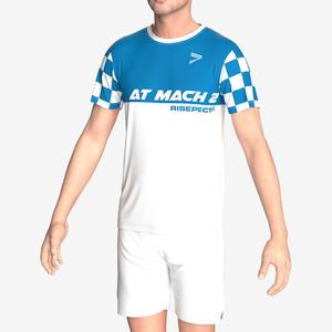 ชุดขี่จักรยานเสือภูเขาแบบมีโลโก้สั่งทำพิเศษสำหรับผู้ชาย ชุดขี่มอเตอร์ไซค์ ชุดรัดรูปสำหรับขี่มอเตอร์ไซค์ - Product Image 5