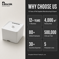 Tempat Minum Otomatis USB 3.8L untuk Kucing & Anjing dengan Filter Sirkulasi Kapasitas Besar, Dapat Digunakan 15 Hari, Bahan Plastik