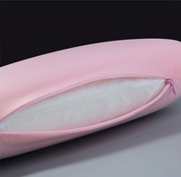 Oreiller de voyage ergonomique portable en mousse à mémoire de forme, motif végétal, anti-bactérien, personnalisable, forme tendance, OEM usine
