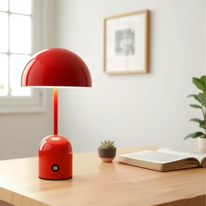 Lampe de table décorative en métal en forme de bourgeon de fleur, rechargeable, avec gradation infinie, veilleuse de mariage, gradation tricolore - Product Image 3