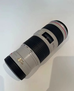 Objectif zoom téléobjectif EF 70-200mm F/4L IS USM blanc, F4 constant, pour appareil photo reflex numérique plein format, vente en gros - Product Image 6