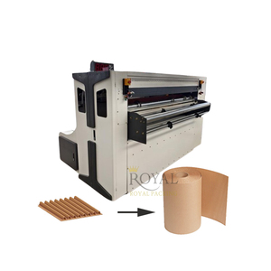 Rebobinadora de cartón corrugado de una sola cara Royal RYFJ de <span class=keywords><strong>2</strong></span> capas, corte NC, 120 m/min, semiautomática, ahorro de energía, 1200-3200 mm - Product Image 1