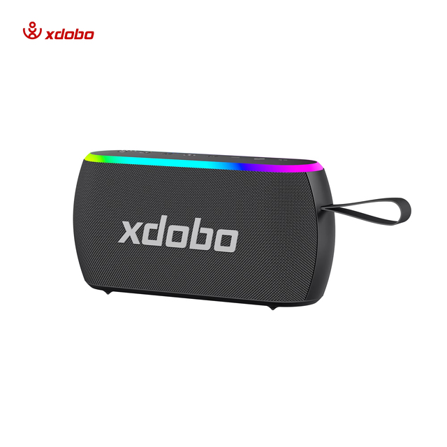 Xdobo X8 Plus II 80W Wireless Speaker with RGB Light Waterproof Portable Rechargeable with Memory Card BT 5.3 Home & Outdoor Use