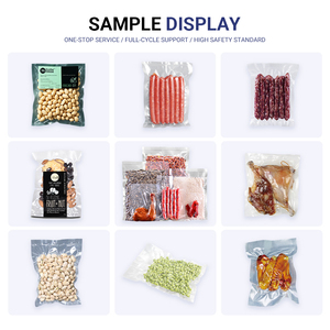 Machine d'emballage automatique rotative continue sous vide LINPACK pour sachets préformés, idéale pour les saucisses et les noix - Product Image 2
