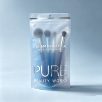 Sachet Doypack Personnalisé Refermable en Plastique pour Pinceaux de Maquillage avec Logo – Vente en Gros